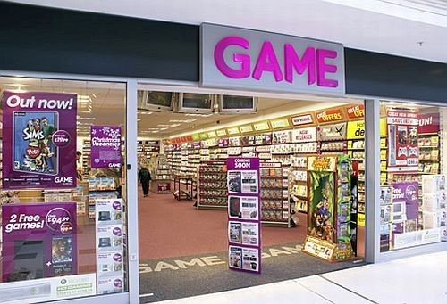 GAME store front
